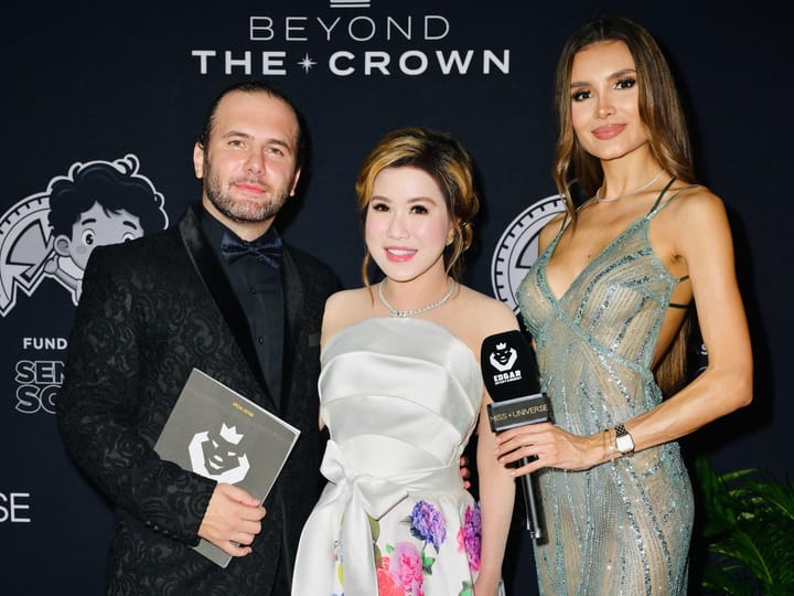 Miss Universe x Aromas Gala interviews